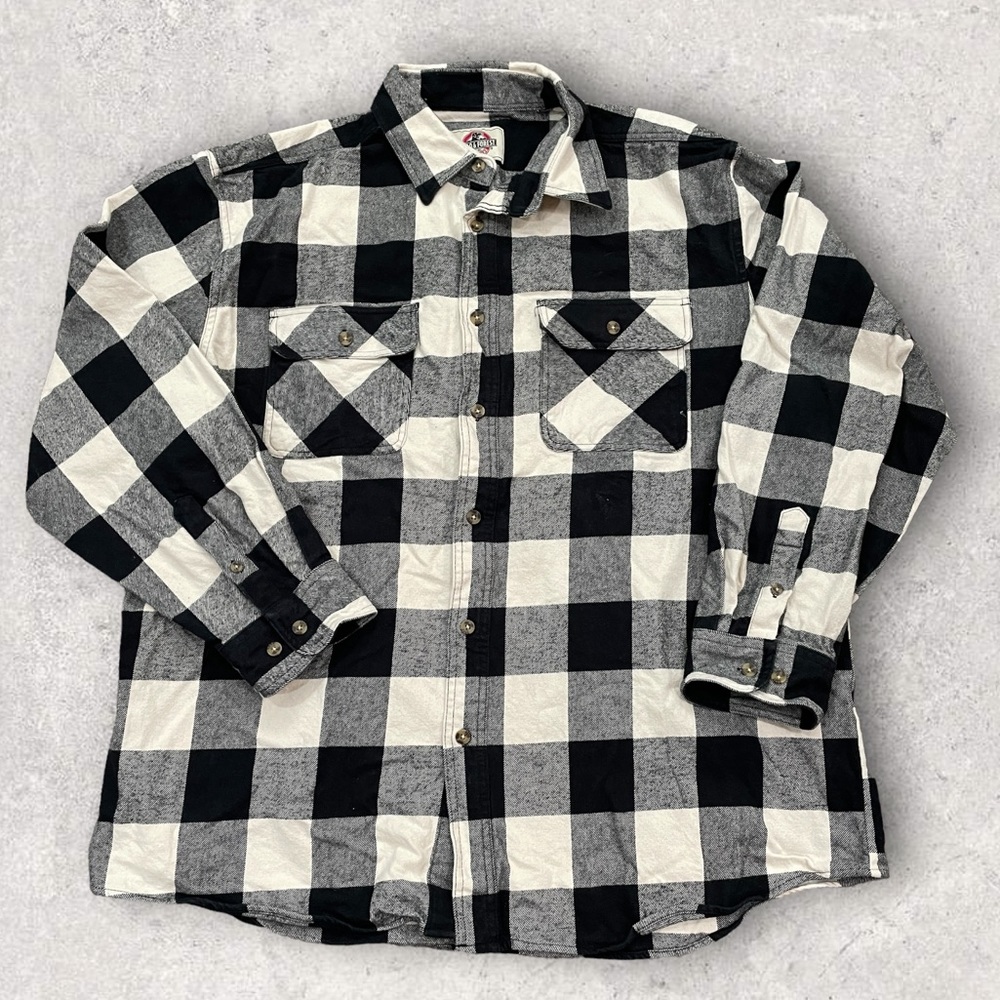 Field & Forest 2XL Plaid Flannel Shirt Jacket Shacket
